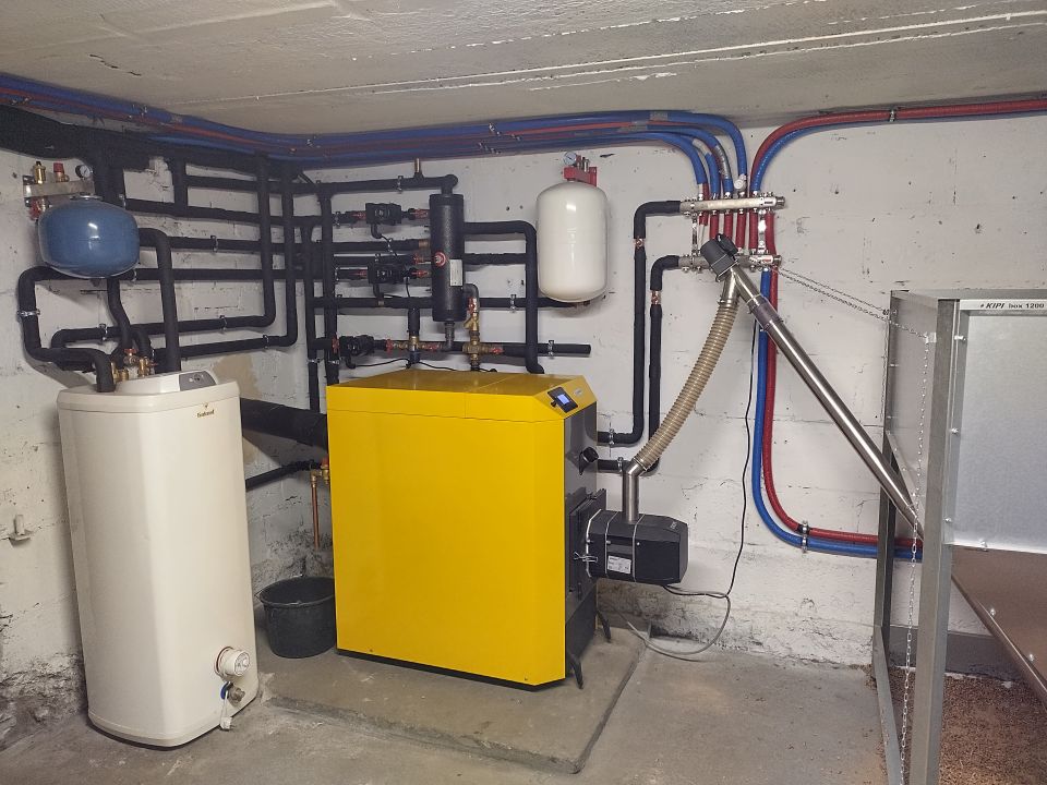 Instalacja kotłowni bez bufora