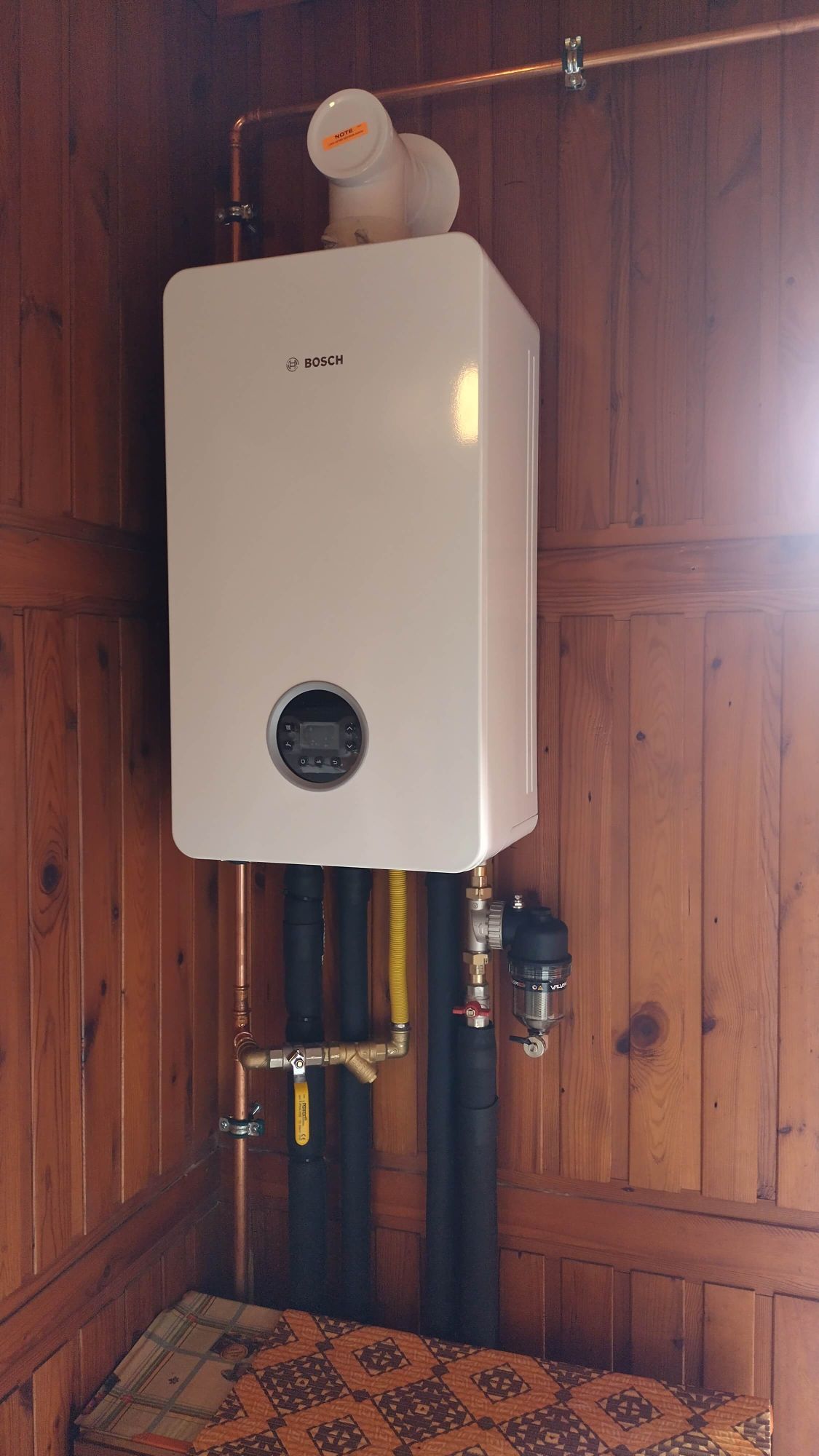 Instalacja kotła gazowego Łomża - nowoczesna kotłownia 2